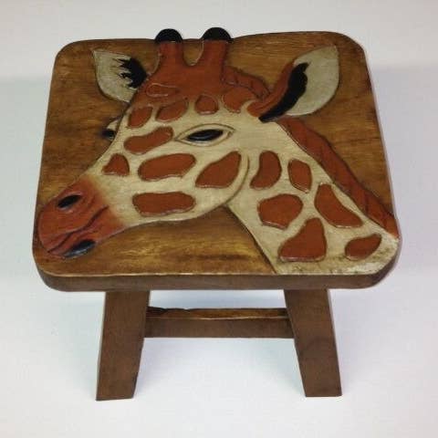 Stool, Giraffe for wholesale by Sea Island Imports, Inc.