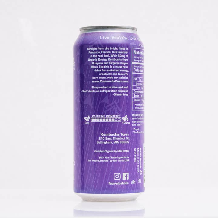 Kombucha Town - Wholesale Kombucha - Lavender - Kombucha Tea