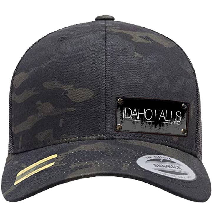 Idaho Falls Destination Black&Gray on a YP6606 Multicamo BLK for wholesale by Stryder Gear