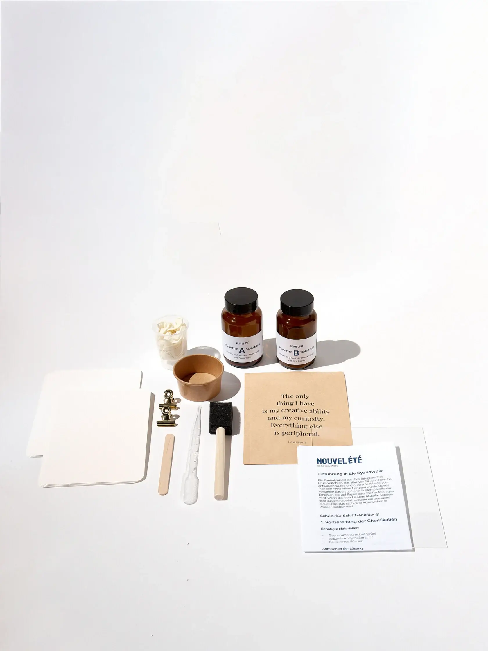 NOUVEL ÉTÉ - Wholesale DIY Craft Kit - Cyanotype DIY kit5