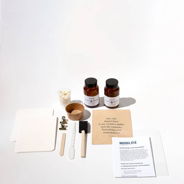 NOUVEL ÉTÉ - Wholesale DIY Craft Kit - Cyanotype DIY kit5