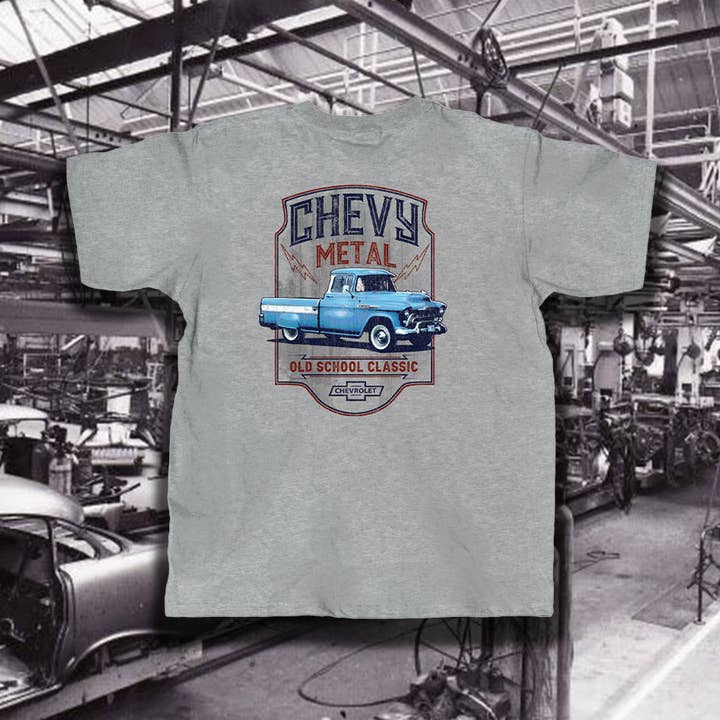 Sport Grey Chevy Metal for wholesale on Faire1