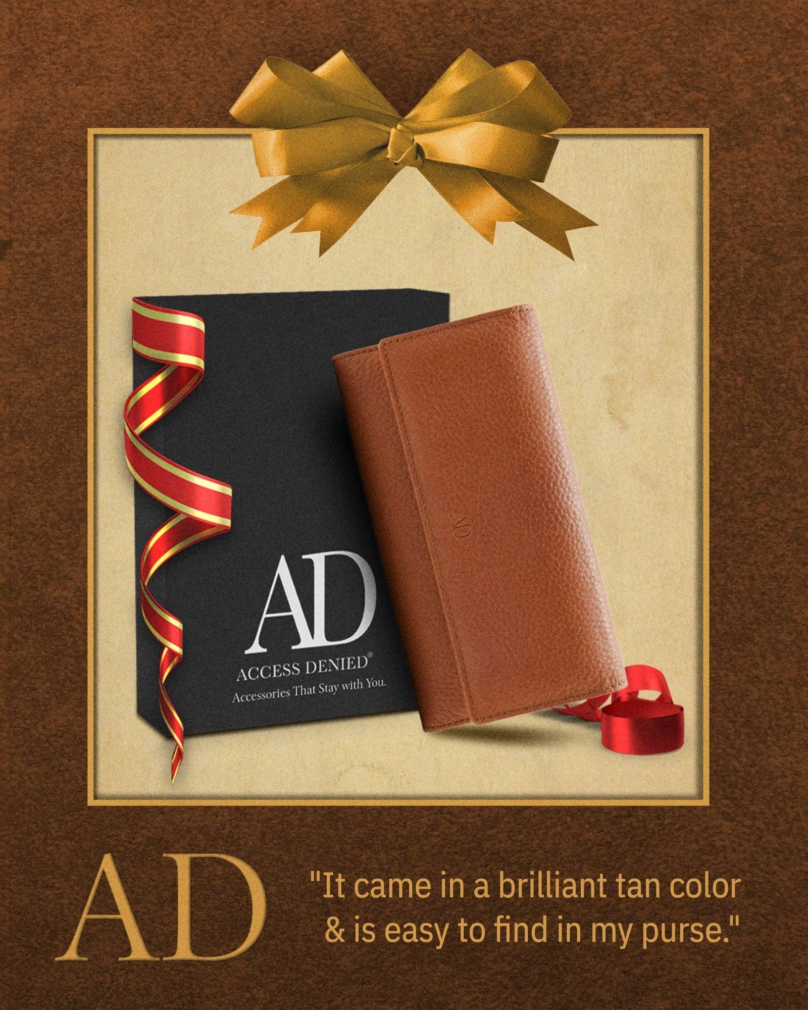 Access Denied Accessories - Wholesale Wallet - Women's - Trifold Clutch RFID Wallets For Women With Checkbook Holder11