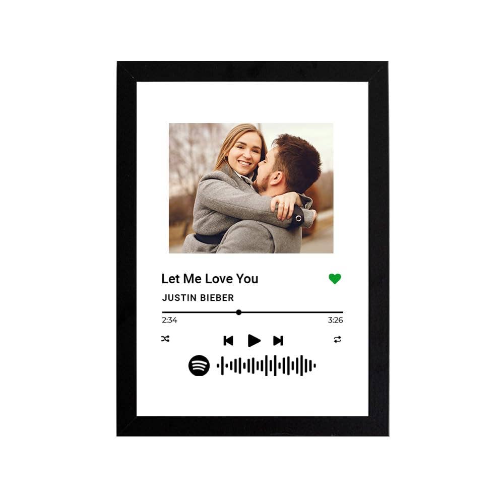 CanvasChamp - Wholesale Plaque - Custom Spotify Acrylic Song Plaque with Scannable Code