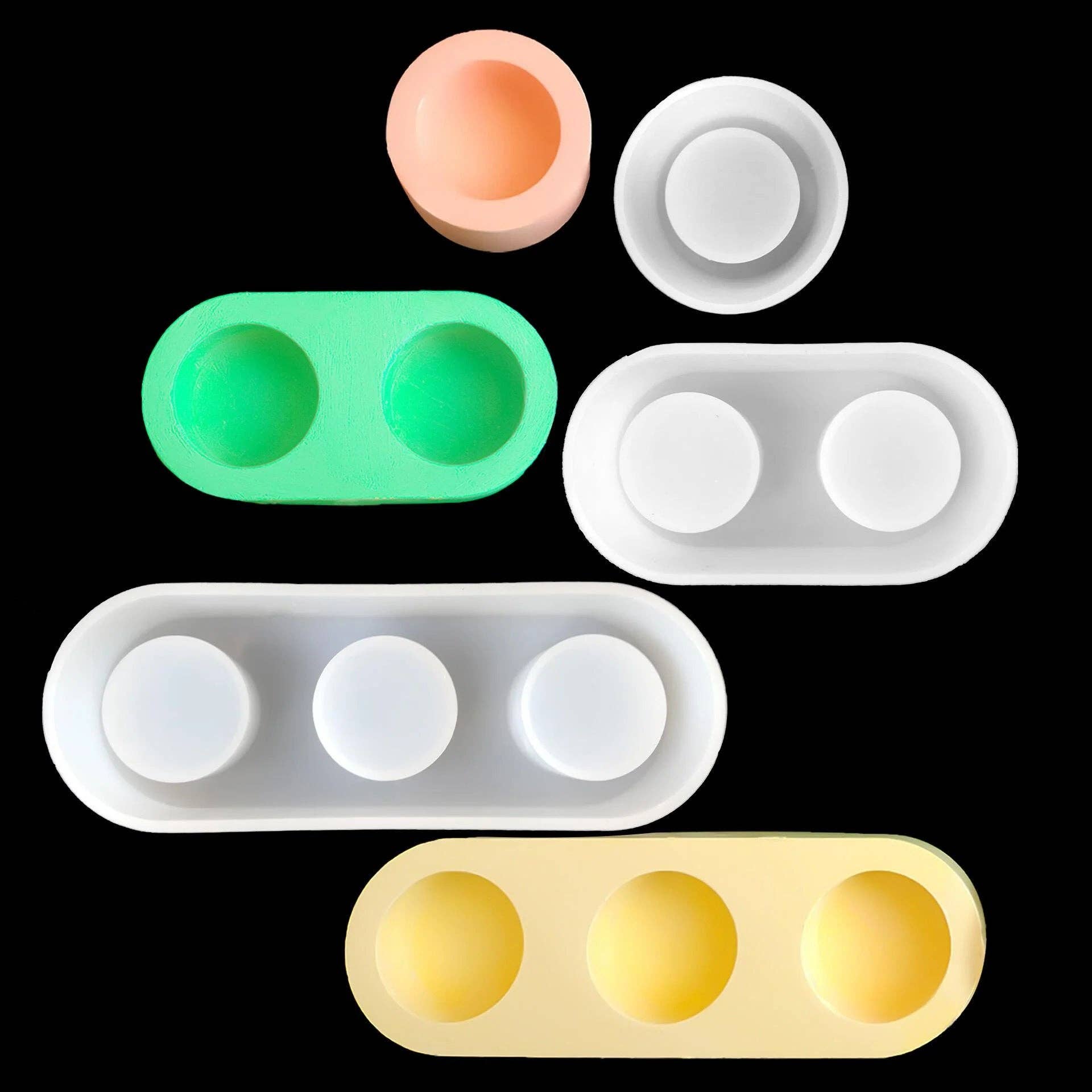 Lumbee Trade - Wholesale Candle Holder - 3 Candle Holder Silicone Mold For Home Decor3
