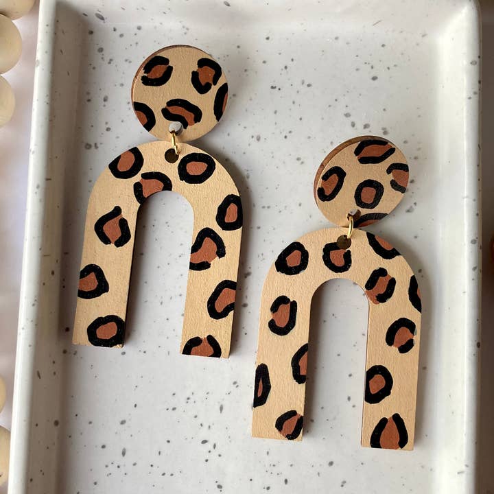 GWEN OHRSCHMUCK | Leopard für den Großhandel von Larra Mirk Design