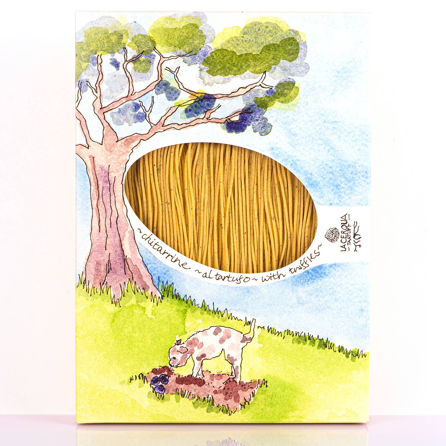 La Cerqua Tartufi - Wholesale Pasta - Great Taste Award 2024 Chitarrine & Italian Truffles, 250g1