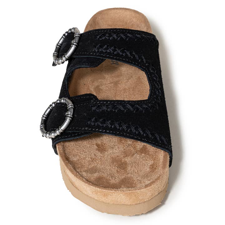 Minnetonka - Wholesale Sandals - Women's - Women's Georgine Classic Adjustable Suede Sandal w/ Buckle