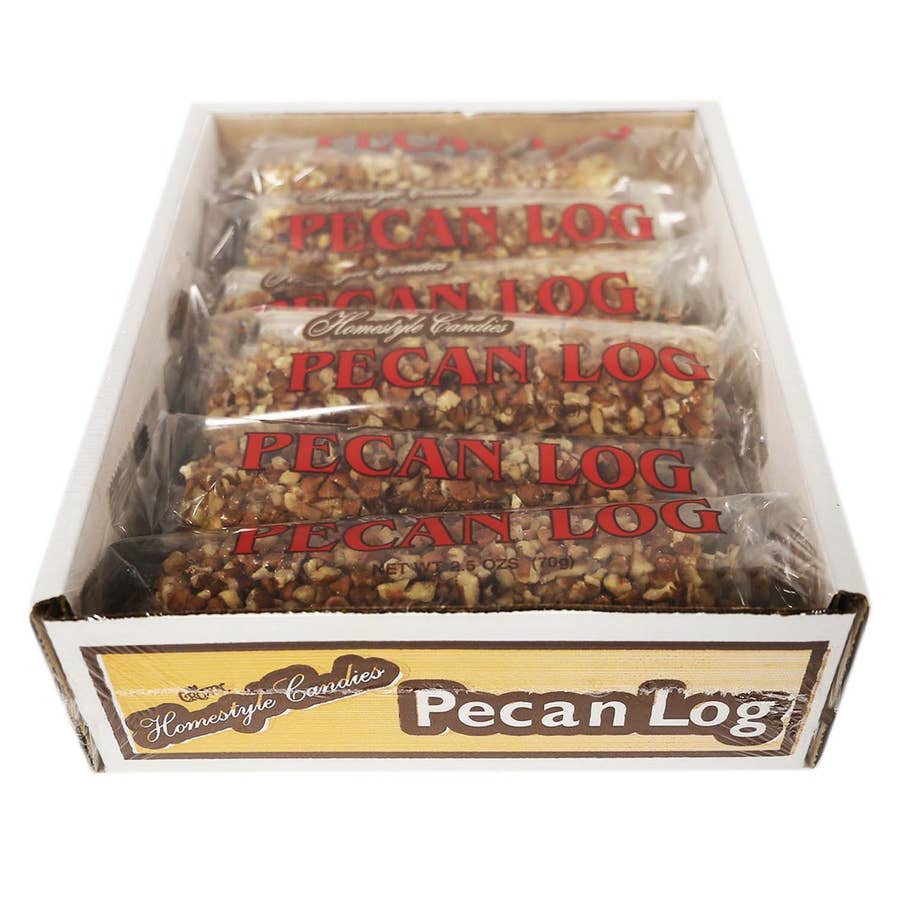Pecan Log Crown Homestyle Candies 2.5oz (70g)