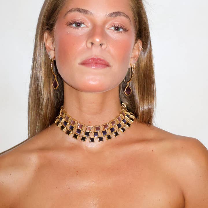 Woonder - Wholesale Choker/Collar - Triple borea choker1