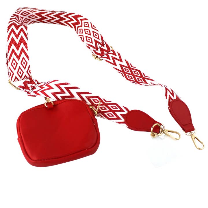 AR New York - Wholesale Crossbody Bag - Women's - C002 - Chevron Clip & Go Crossbody Strap with Pouch1