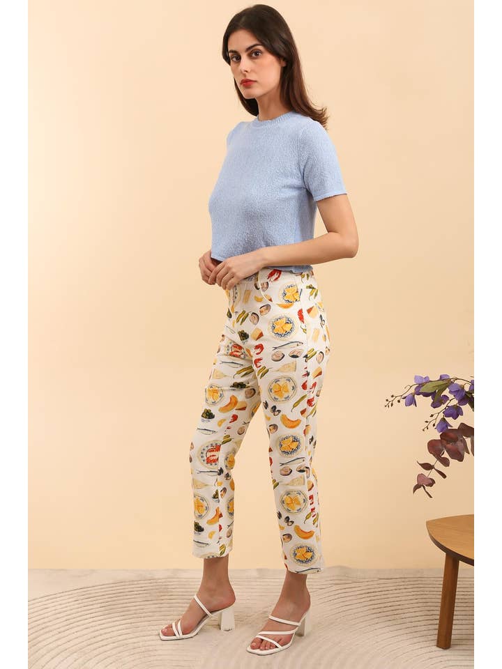 White 5730 MEDITERRANEAN TROUSERS for wholesale on Faire2