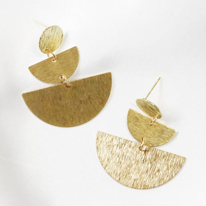 Geometric Jewelry, Statement Earrings, Women's Jewelry for wholesale by The Willow Creek Studio