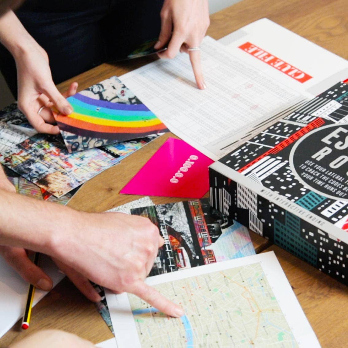 Talking Tables USA - Home, Party, Games and Seasonal Decor - Wholesale Board Game - Escape Room London Edition | Everyday Games |5