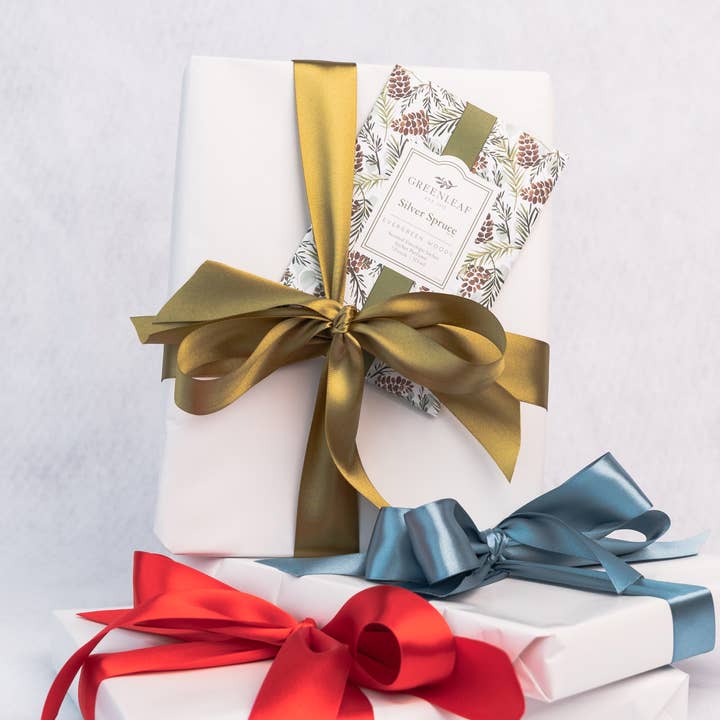 Greenleaf Gifts - Wholesale Sachet - Silver Spruce Large Sachet 18 Pack