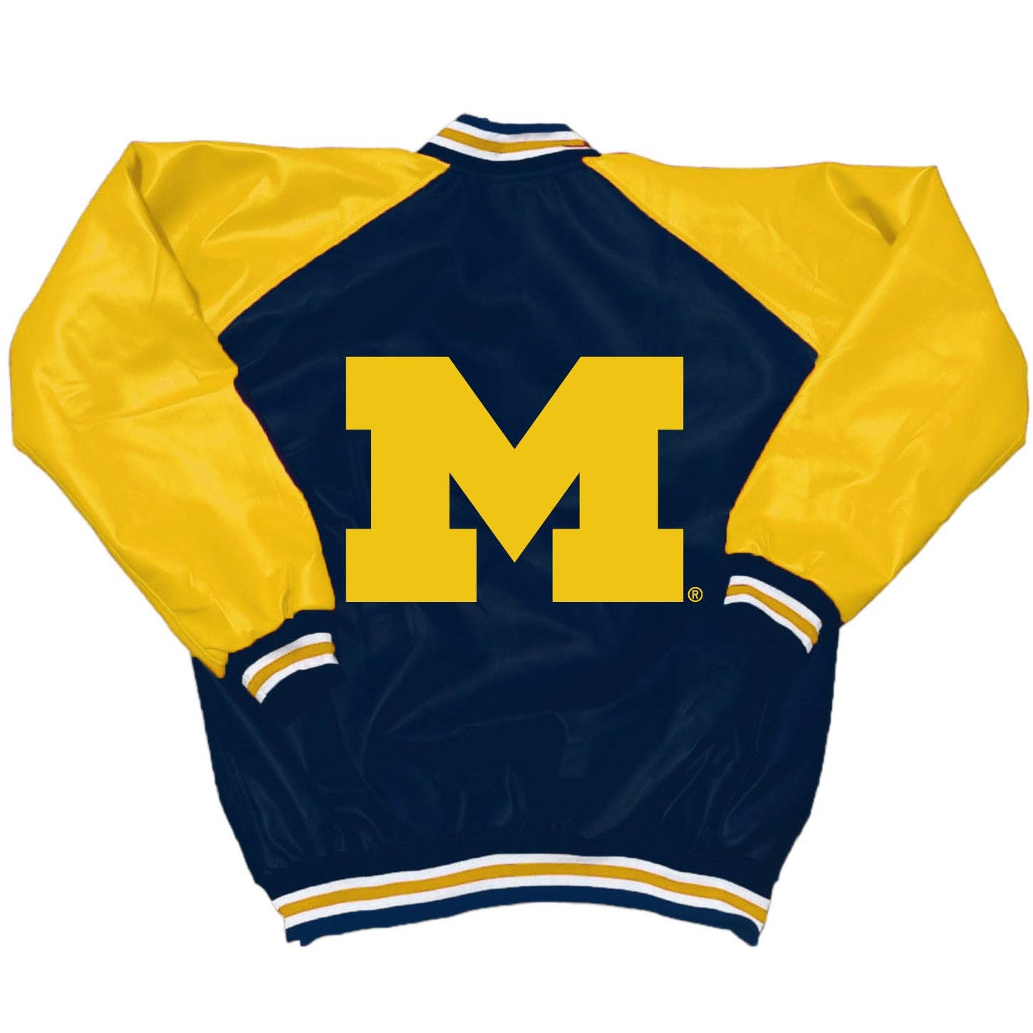 Lojo Collegiate Apparel - Wholesale Varsity/Baseball Jacket - Women's - University of Michigan Varsity Letterman Jacket0
