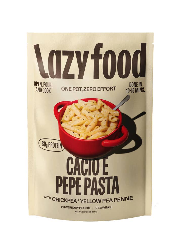 30g Protein Pasta Dinner | Cacio e Pepe for wholesale by Lazy Food Co