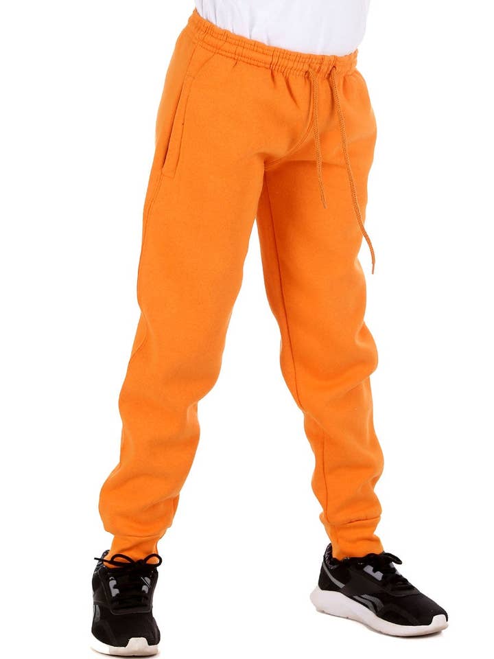 Trendy Toggs Kids Original Orange Joggers for wholesale on Faire0
