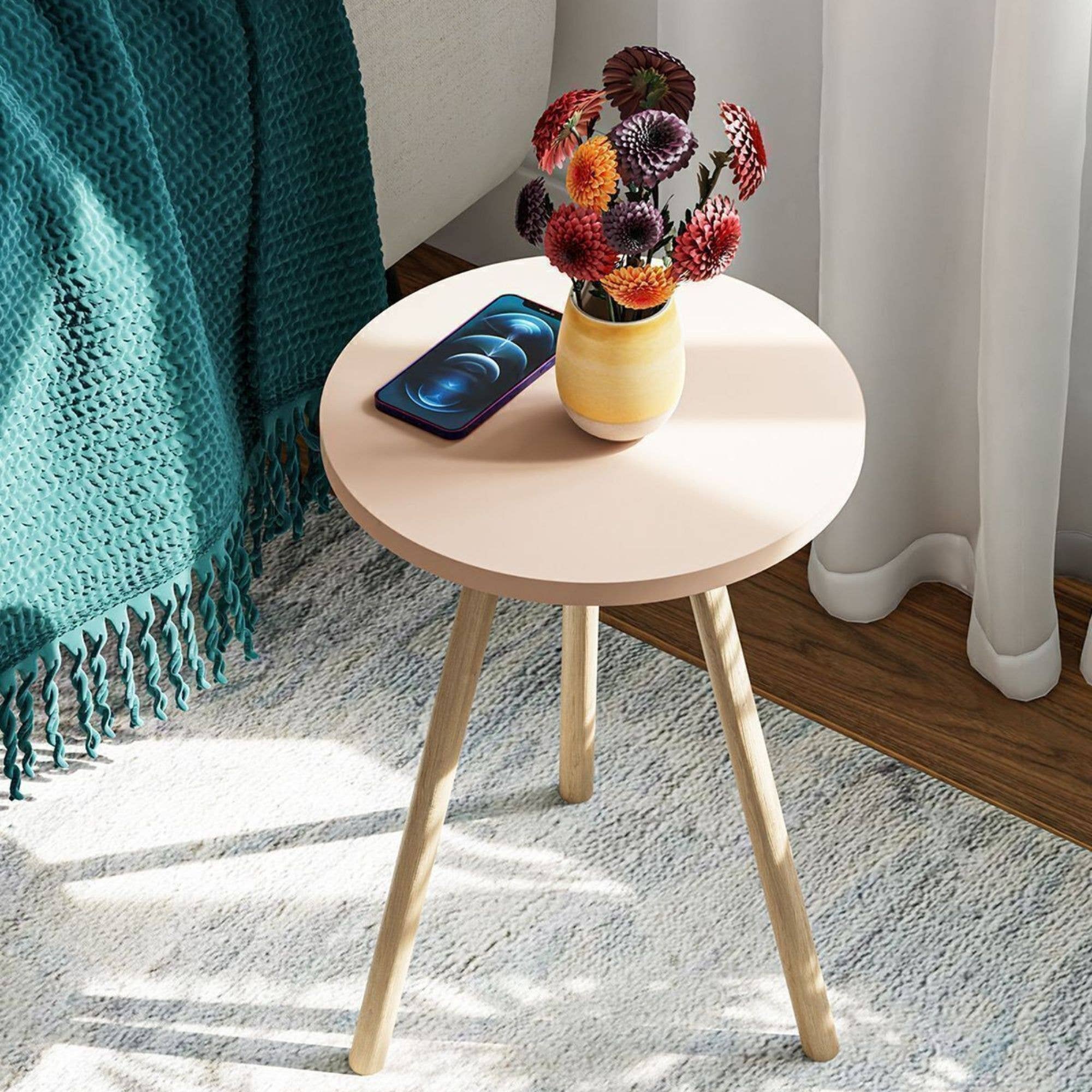 CosyDecorArt - Wholesale Side Table - Small Round Side Tables for Living Room, Minimalist Table5