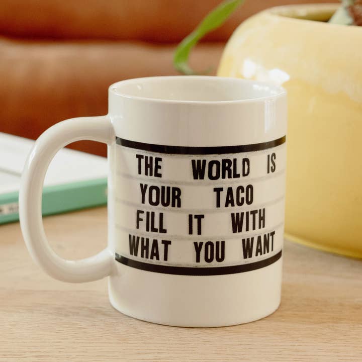 El Arroyo - Wholesale Coffee Mug - Coffee Mug 16oz - World is Your Taco2