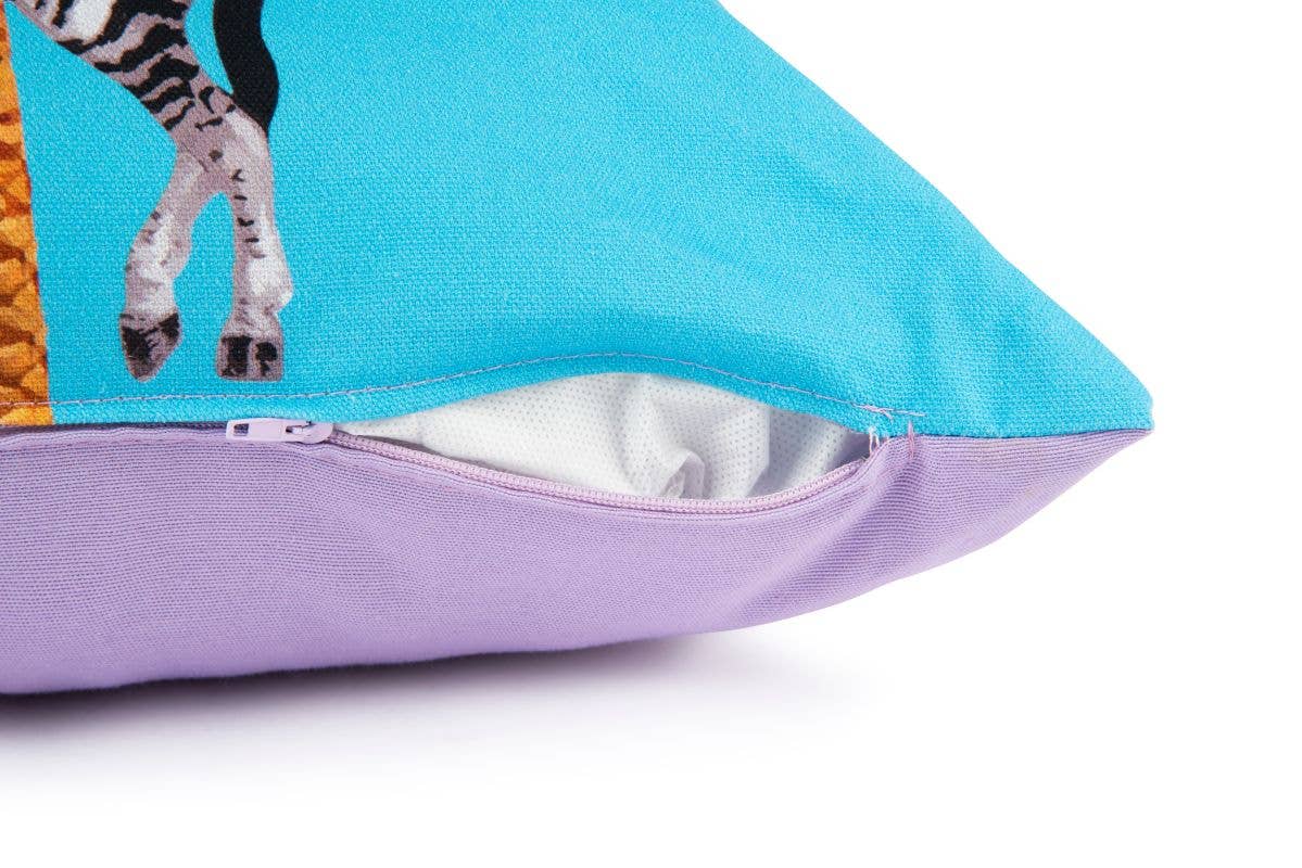 Bergamaschi & Vimercati S.p.a. - Wholesale Throw/Decorative Pillow - Le Cirque Du Marrakech, Cirque Zebra Decorative Cushion 45X453