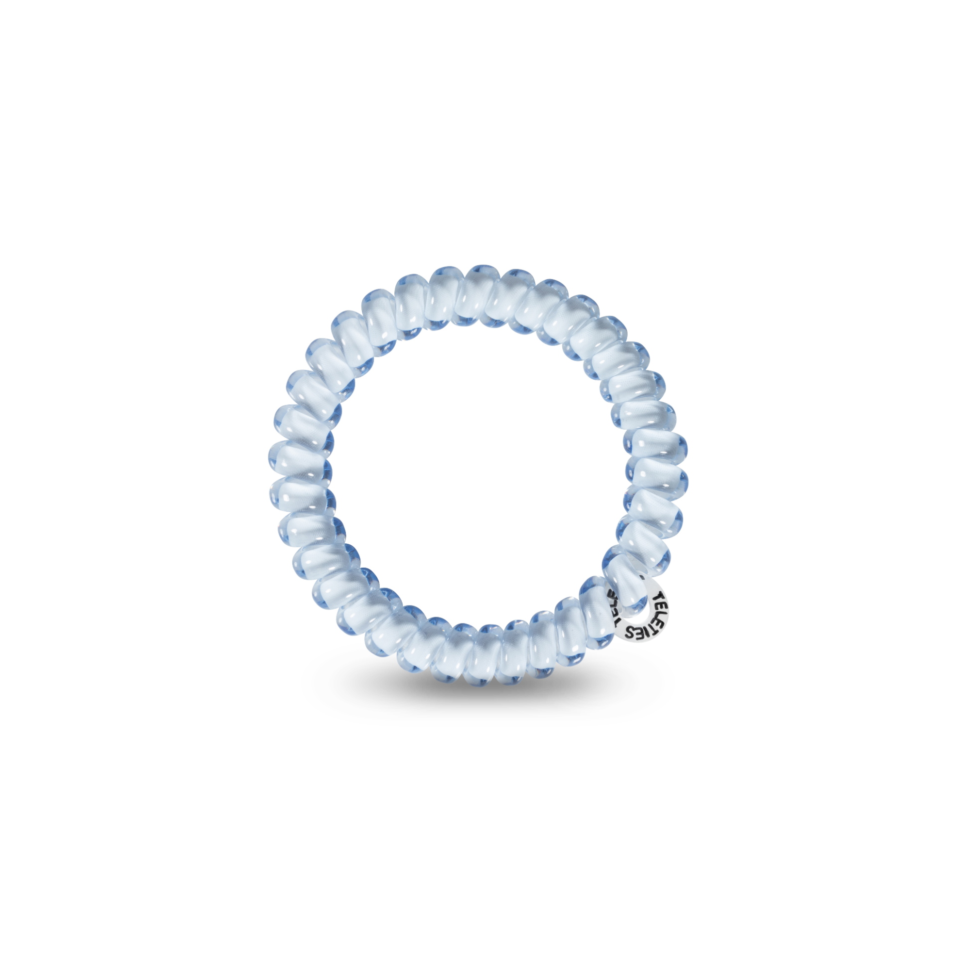 TELETIES – Elástico para cabelo - Mulher por atacado – Bobinas de cabelo em espiral | Pequenas | Laços de cabelo em ganga lavados1