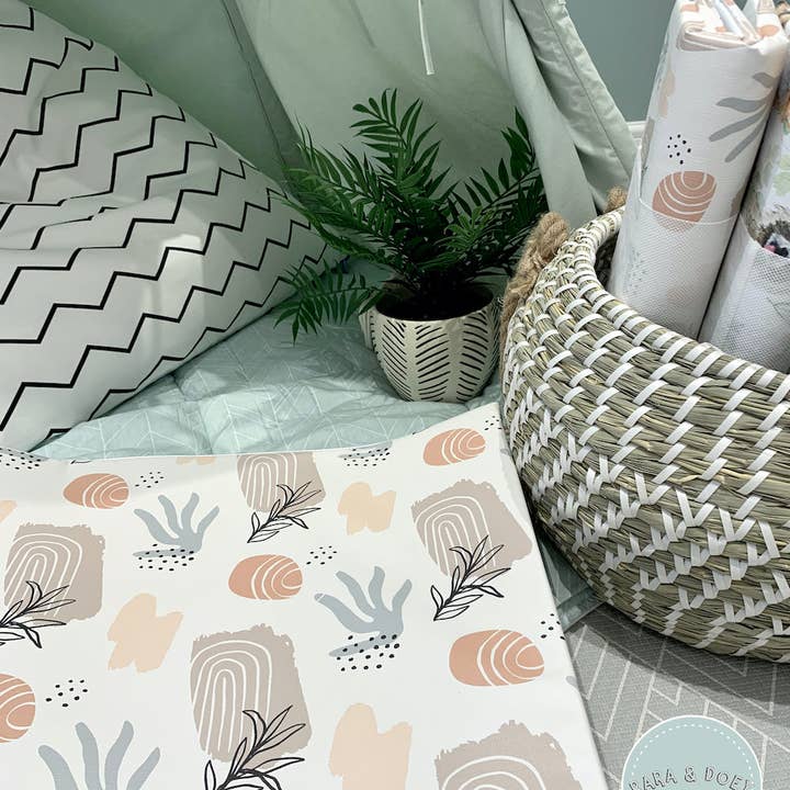 Rara & Doey – wholesale Blöjbytesmatta - Baby – Anti rullmatta Boho1