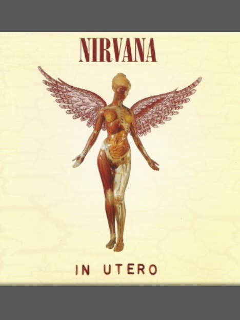 NIRVANA, Magnet, Button, IN UTERO for wholesale by Ba Ba Buttons
