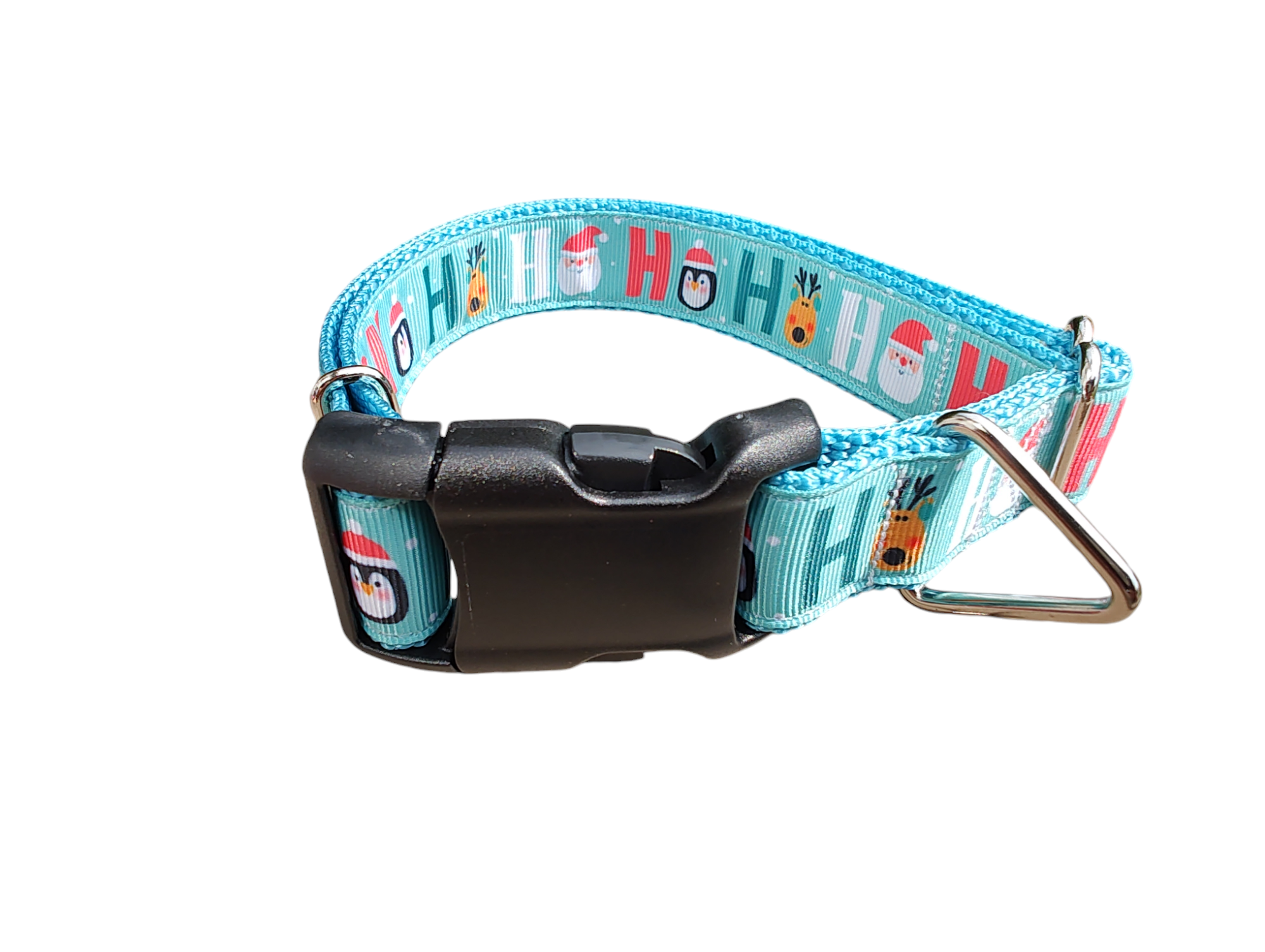 Doot's Pet - Collars For A Cause - Wholesale Pet Collar - Dog - HO HO HO! Christmas Nylon Dog Collar1