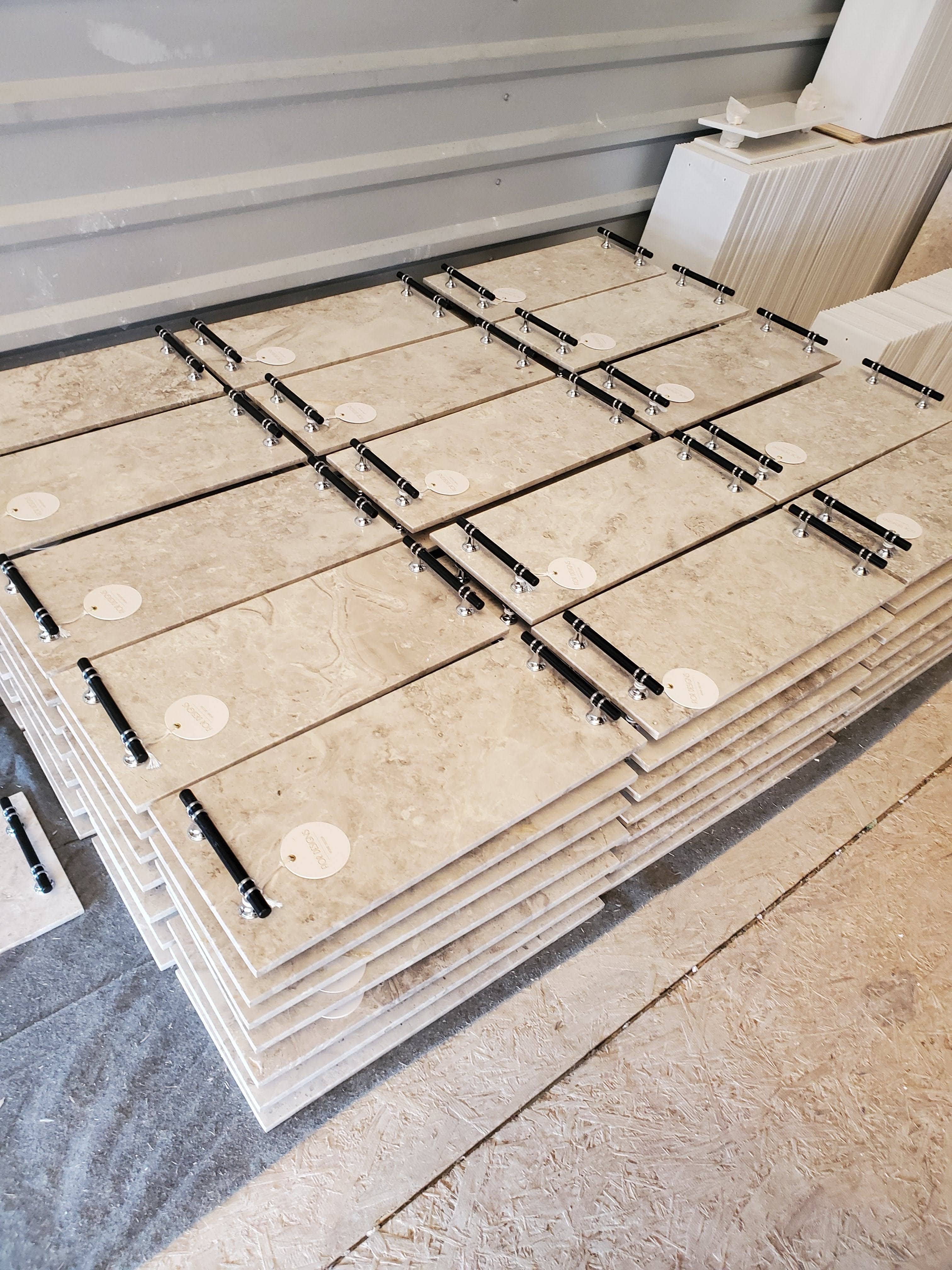 Fior designs inc – Bandeja de servir por atacado – Bandeja de mármore6