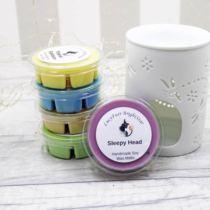 Sleepy Head Segment Pot for wholesale by LucyFurr
