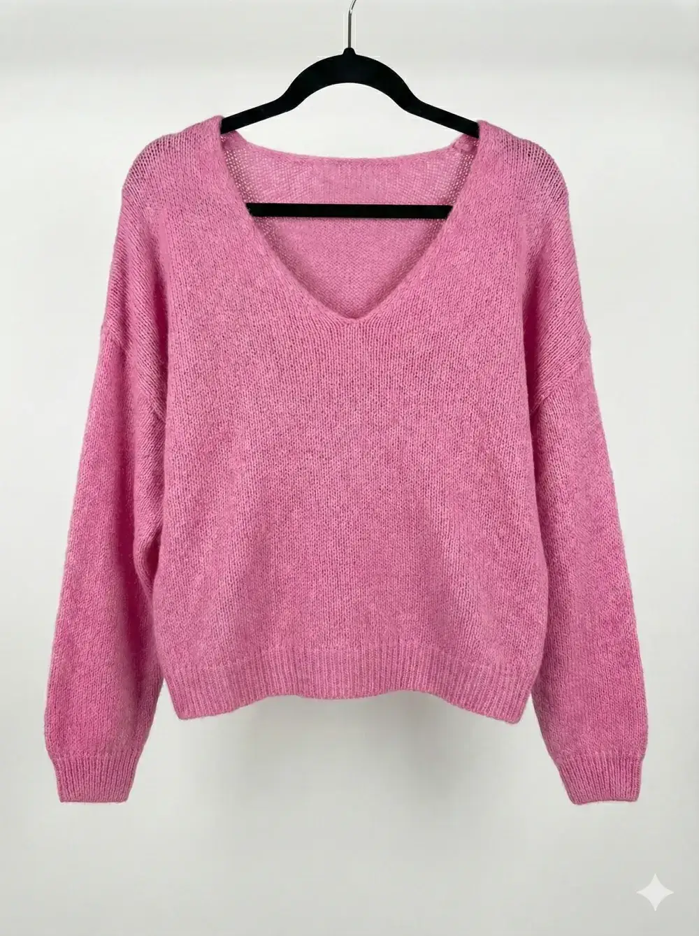 Mimi & Gogo - Vente Pull en maille – femme - Pull uni basique @20127_uni6