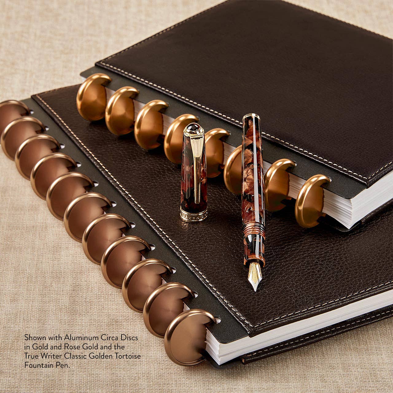 Levenger - Wholesale Notebook - Aluminum Circa Notebook Discs (set of 11)25