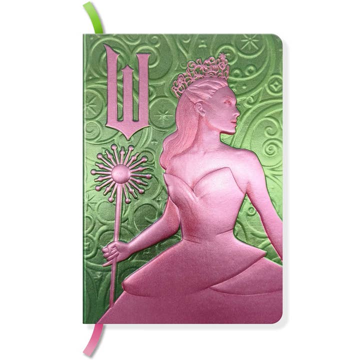 Insight Editions - #1 Pop Culture Publisher - Wholesale Journal/Diary - Wicked: Elphaba / Glinda Reversible Sculpted Journal7