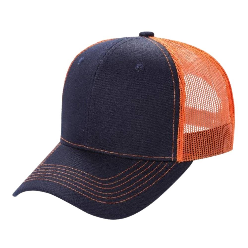 DOBBI – Großhandel Trucker-Cap – Unisex – Curve Trucker Mesh-Mütze mit 6 Paneelen31