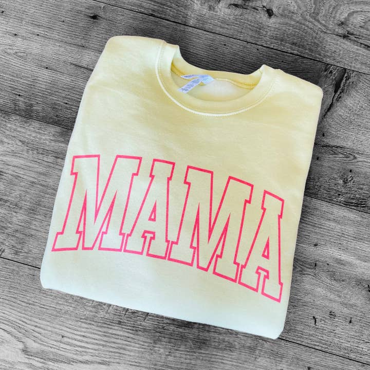 Neon Mama Sweatshirt for wholesale by The SUD Co.