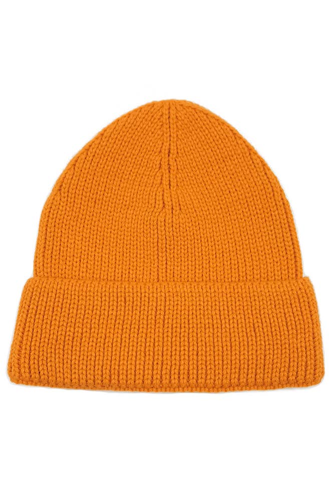 Hana - Wholesale Beanie - Women's - Solid Color Ribbed Knit Cuff Beanie18