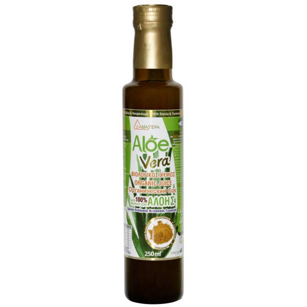 Aloe Vera 250 ml Turmeric flavour for wholesale by DAMATERA