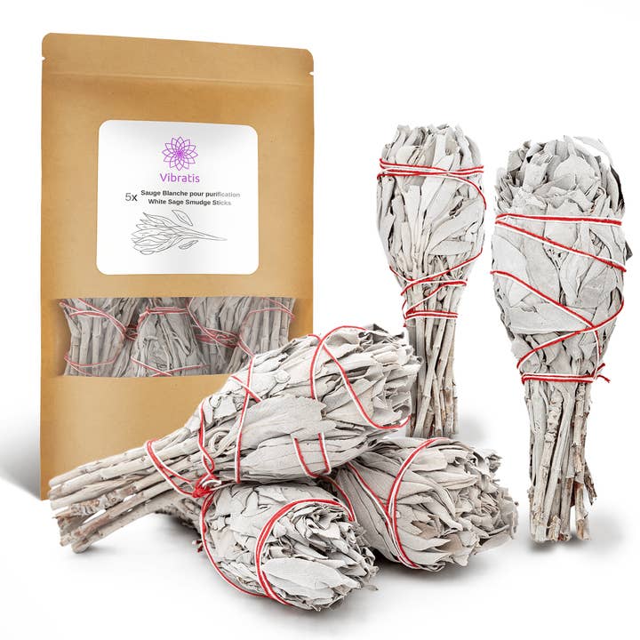 5 bundles of white sage - For fumigation for wholesale by Vibratis