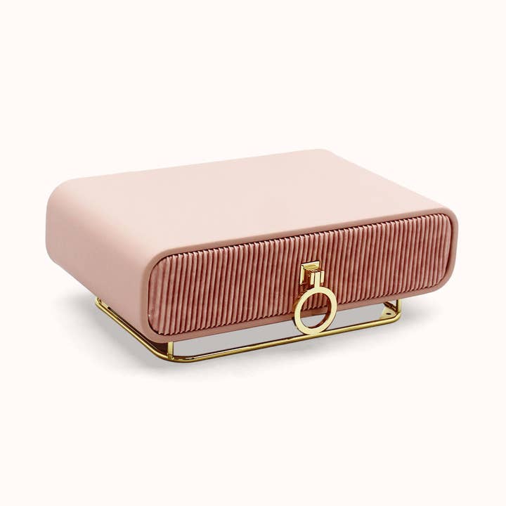 Bijou Box | Blush Velour for wholesale by Zayla