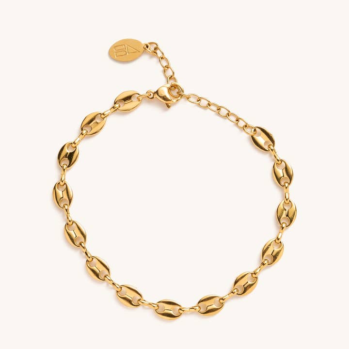 Millie Coffee Bean Bracelet for wholesale by Nikki Smith Designs