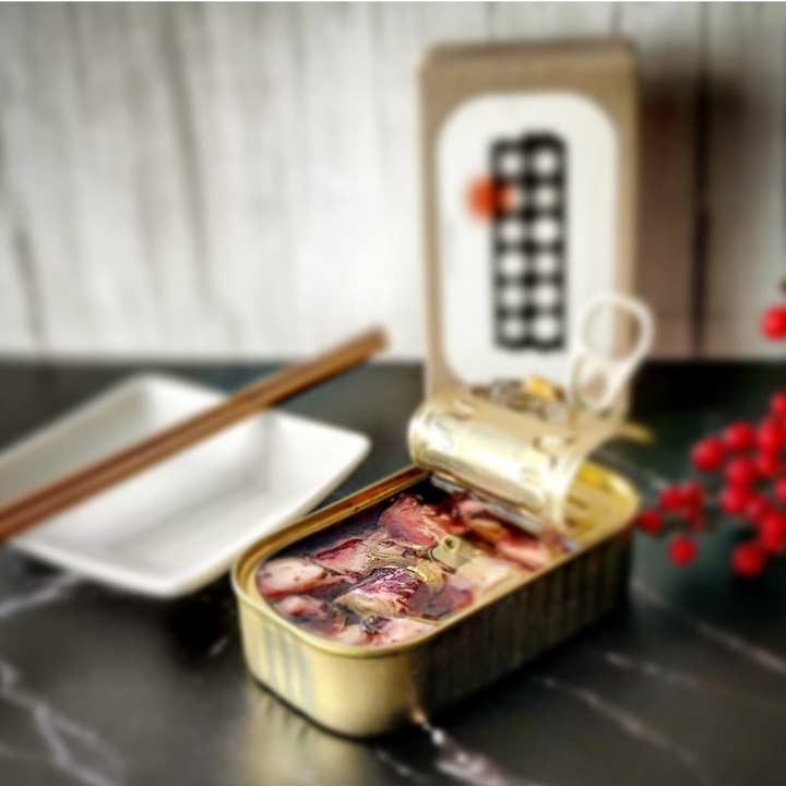 José Gourmet - Wholesale Tinned Fish - Jose Gourmet Spiced Octopus in Olive Oil, 120g