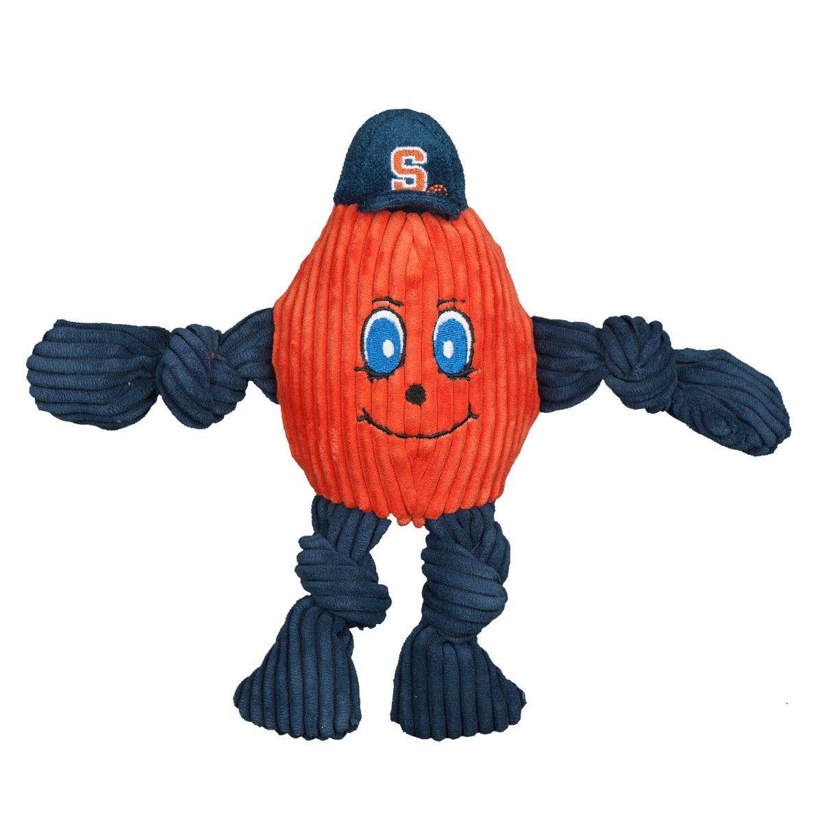 HuggleGroup - Vente Peluche – chien - Université de Syracuse, jouet en peluche Otto the Orange Knottie®0