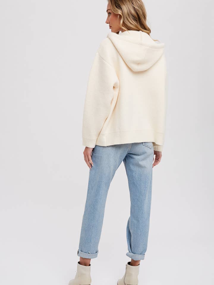 Bluivy - Wholesale Hoodie – Women's - SWEATER ZIP UP JACKET WITH HOODIE10