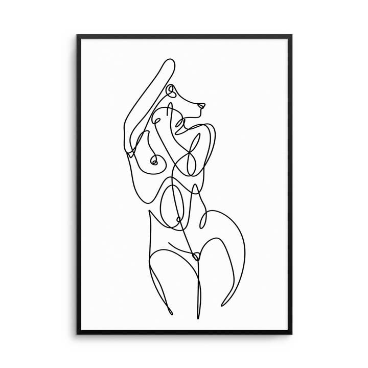 Femme Body Lines III for wholesale by D'LUXE PRINTS