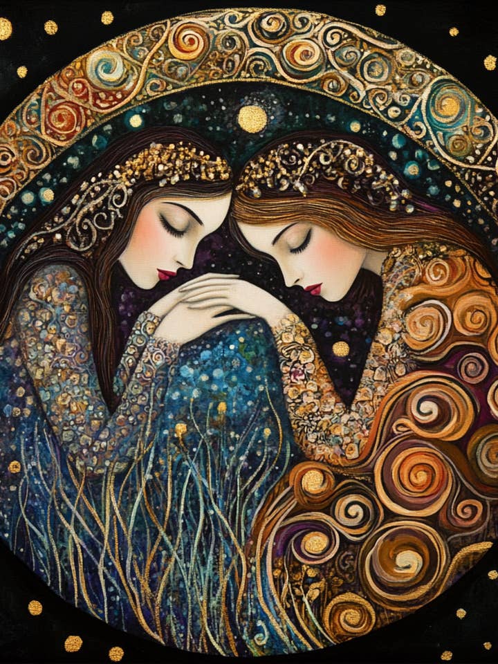 "Sisters" Tambourine and Ribbon Wall Accent for wholesale by Bodhi Leaf Market