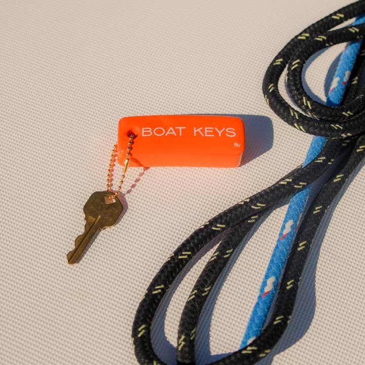 Freshwater Curated Goods - Wholesale Keychain - Unisex - BOAT KEYS Floating Keychain