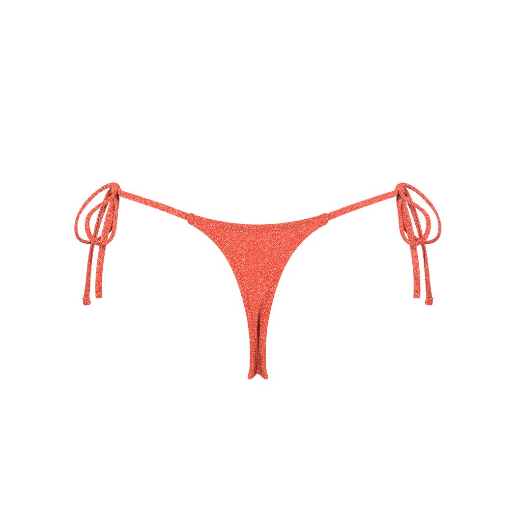 Chlamys Varia by MrMiss - Wholesale Zwembroek - Dames - Chlamys Varia Classicc bikini string met lurex in chilirood2