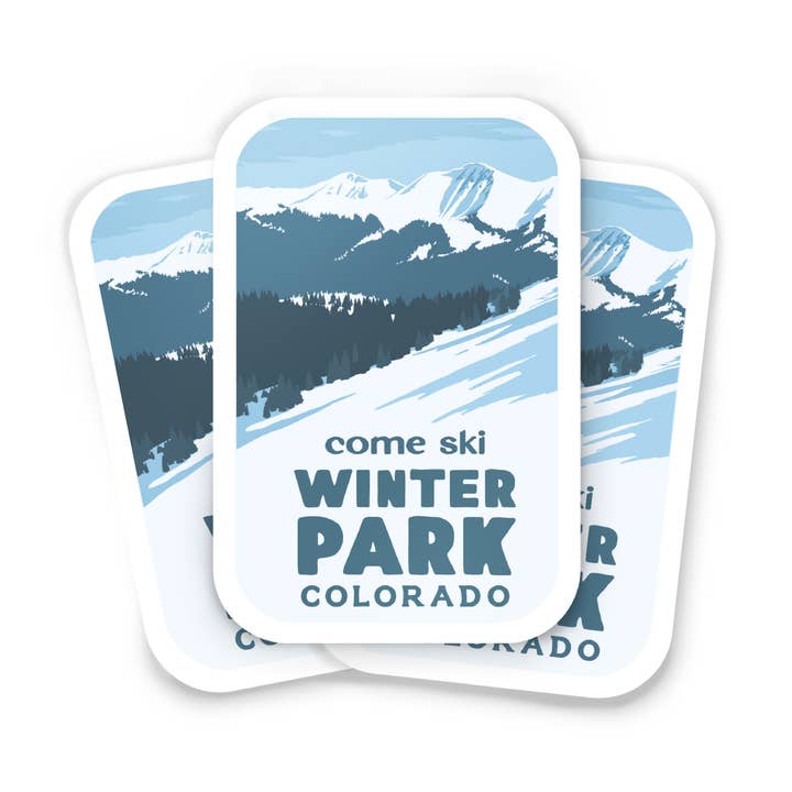 Winter Park, Colorado Klistermärken för wholesale av Recollection Project