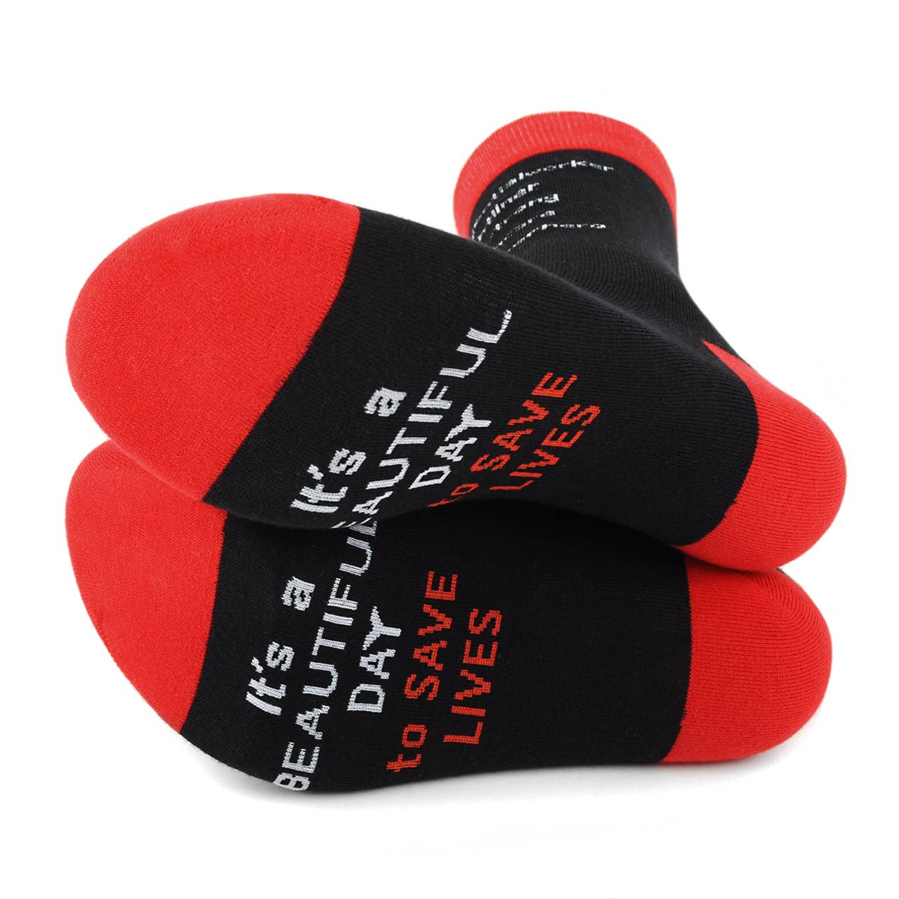 Selini New York - Vente Chaussettes – unisexe - Héros des soins de santé - Sauver des vies - Chaussettes fantaisie Ultra Premium8